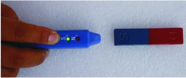 อุปกรณ์ตรวจสอบอนุภาคแม่เหล็กที่มีน้ำหนักเบาการทดสอบขดลวดปากกาแม่เหล็ก