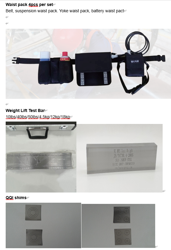 NDT แลมเนตฟลัคซ์สเตอปแบบ G Burmah-Castrol 5 สเตอปสําหรับอุปกรณ์ติดตั้งการตรวจพบความบกพร่องของอนุภาคแม่เหล็ก 6