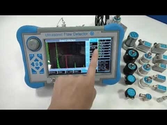 เครื่องตรวจจับรอยตำหนิแบบอัลตราโซนิกหน้าจอสัมผัส SD Card สัญญาณรบกวนต่ำ