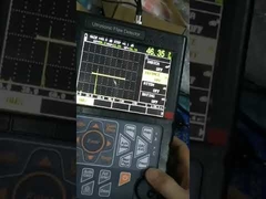 เครื่องตรวจจับรอยตำหนิแบบอัลตราโซนิกดิจิทัลความละเอียดสูง ชนิดพกพา