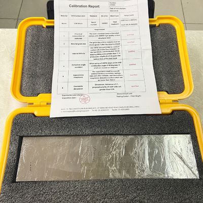 IOW API RP 2X UT บล็อกการสอบเทียบ 1/16 "เส้นผ่านศูนย์กลางรู 10 ° ความลาดชันรู NDT การทดสอบอัลตราโซนิกอ้างอิงบล็อก