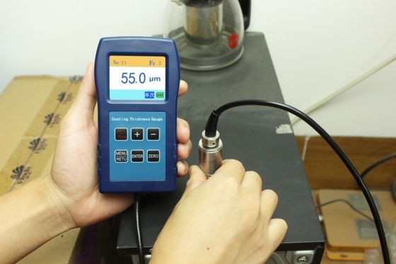ระยะยาว Anticorrosive Coating Thickness Gauge การวัดความหนาของเคลือบบนพื้นผิวโลหะแม่เหล็ก