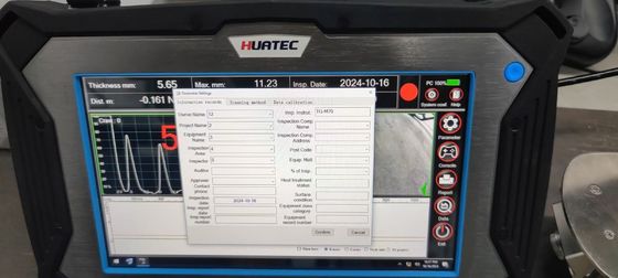 TG-M70 สองล้อแม่เหล็กสำหรับตรวจจับการกัดกร่อนของท่อและถัง