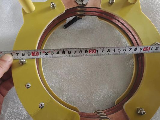 เครื่องตรวจจับข้อบกพร่องแบบขดลวดเปิด-ปิดแบบพกพา HCDX-C300S สนามแม่เหล็กสูงสุด 110Gs สำหรับการทดสอบชิ้นงาน