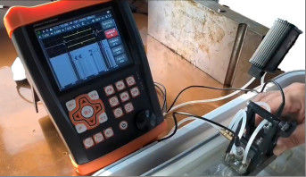 เครื่องตรวจรอยเชื่อมแบบพกพาด้วยคลื่นเสียงความถี่สูง FD630 พร้อม DAC TCG DGS TOFD Analysis