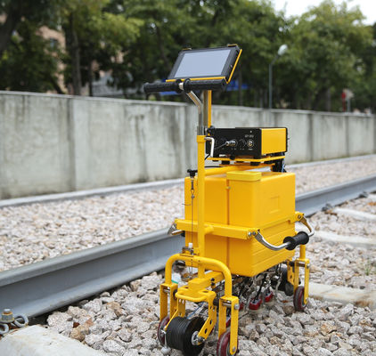 เครื่องตรวจจับรอยตำหนิอัลตราโซนิกสำหรับรถไฟแบบดิจิทัล TFT สี รุ่น FD-GT-20