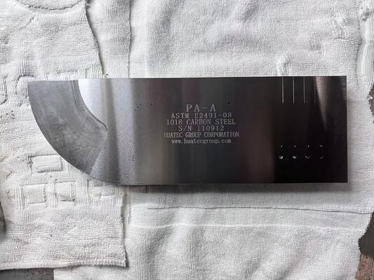 บล็อกสอบเทียบแบบ Phased Array Type A - บริการ NDT