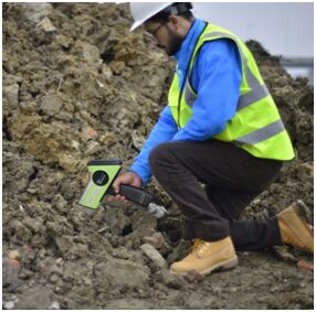 เครื่องวัดสเปกตรัมฟลูออเรสเซนซ์รังสีเอกซ์แบบมือถือ HXRF-145AT สำหรับการวิเคราะห์โลหะผสมและโลหะมีค่า