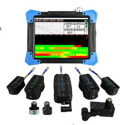 เครื่องตรวจจับความหนาผนังท่อโลหะชั้นนอกของสารเคลือบด้วยกระแสไหลวนแบบพัลส์ HEF-17B