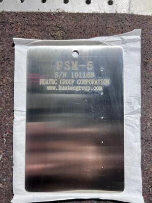 PSM-5 TAM Panel NDT การทดสอบการทะลุทะลวง แผงทดสอบการแตกร้าวระดับห้าดาว ตัวอย่างการสอบเทียบระบบการแทรกซึมของของเหลวสำหรับการตรวจสอบการแทรกซึมของสีเรืองแสง