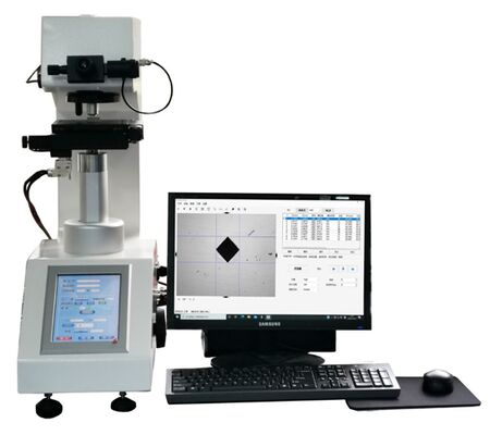 HVS-1MDT-AXY Automatic Rotating Tower Touch Screen Microscopic Vickers Hardness Tester