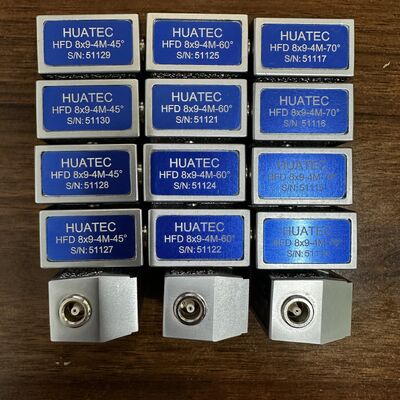 หัววัดแบบมุม/ตรง สำหรับเครื่องตรวจจับข้อบกพร่องด้วยอัลตราโซนิก