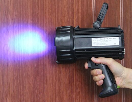 DG-9W 365nm LED มือถือโคมไฟแสงสีดำ NDT การตรวจสอบอนุภาคแม่เหล็กหลอด UV