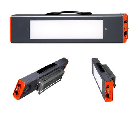 HFV-4010P LED Radiographic Film Viewer ด้วยพื้นที่ชม 400x100mm พลังงาน 200W และการควบคุมสวิทช์เท้า