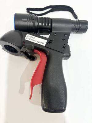 DG-B10 365nm UV แฟชลท์สเปรย์ สามารถรับการติดตั้งการบินอลูมิเนียม 12 LED Core Fluorescent Penetrant Inspection Spray Gun Bracket