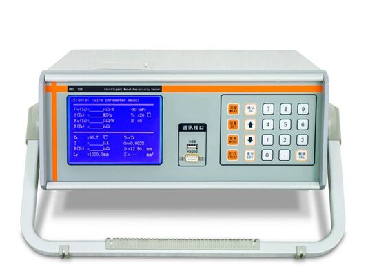 HEC-108 อุปกรณ์วัดความต้านทานและความต้านทานและการนําไฟโลหะที่ฉลาด