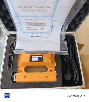 HCDX-220 Lightweight Electromagnetic AC Yoke Flaw Detector Dual Power Supply Steel Structure Defect Tester