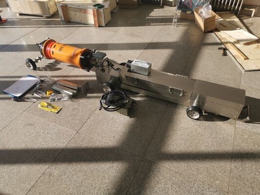 HUATEC X-Ray Pipeline Crawler ใช้งานง่ายตรวจจับเส้นผสมของท่อไฟยาว
