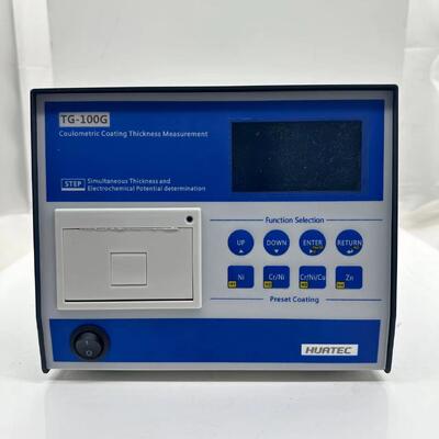 การทดสอบ TIN Coatings บนสาย เครื่องพิมพ์ในตัว เครื่องทดสอบความหนา Coulometric