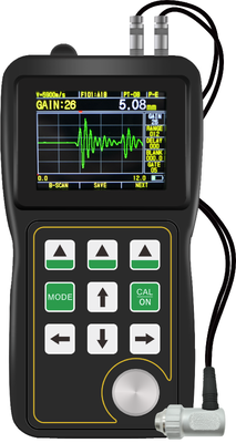 TG-5100D Real Time A Scan และ B Scan ผ่านเครื่องวัดความหนา Ultrasonic