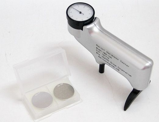 HBA-100 Barcol Hardness Impressor สําหรับอะลูมิเนียม ทองแดง พลาสติกแข็ง 25-150HBW เครื่องทดสอบความแข็งของ Brinell