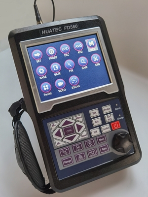 หน้าจอสี Huatec Ultrasonic Flaw Detector Smart Fd560