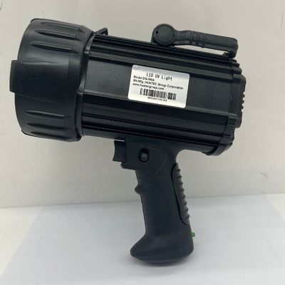 ไฟฉาย UV LED แบบพกพา DG-9W พร้อมระบบป้องกันไฟต่ำ แสง UV และแสงขาวคู่ ใช้งานได้ 5-6 ชั่วโมง