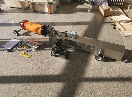ท่ออุตสาหกรรมแบบพกพา NDT X Ray Pipeline Crawler ความแม่นยำในการทดสอบด้วยภาพรังสี