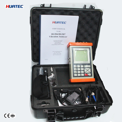 เครื่องวิเคราะห์การสั่นสะเทือนแบบพกพาแบบใช้มือถือสองช่องสัญญาณ Balancer HG904 Data Collector