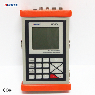เครื่องวิเคราะห์การสั่นสะเทือนแบบพกพาแบบใช้มือถือสองช่องสัญญาณ Balancer HG904 Data Collector