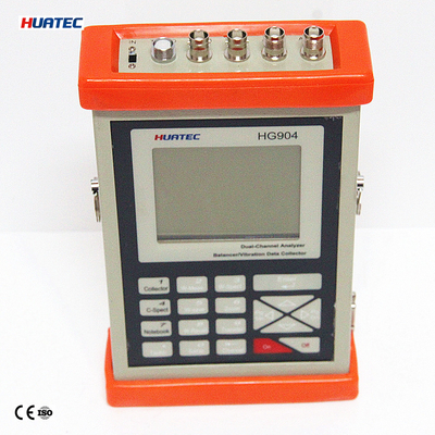 เครื่องวิเคราะห์การสั่นสะเทือนแบบพกพาแบบใช้มือถือสองช่องสัญญาณ Balancer HG904 Data Collector