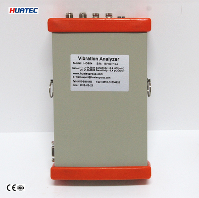 เครื่องวิเคราะห์การสั่นสะเทือนแบบพกพาแบบใช้มือถือสองช่องสัญญาณ Balancer HG904 Data Collector