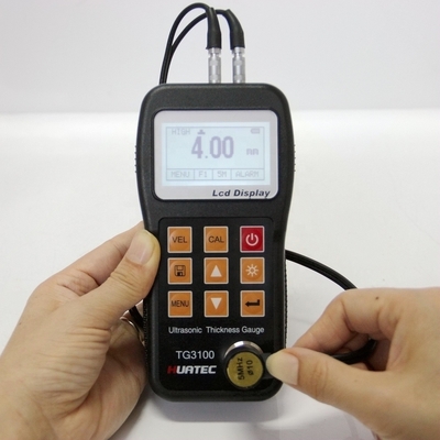 0.75-300mm พกพา Ultrasonic Thickness Gauge ซอฟต์แวร์ PC รวม