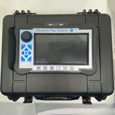 ฟังก์ชันการปรับระดับอัตโนมัติ เครื่องตรวจสอบความผิดพลาดด้วยเสียงฉีด ultrasonic Portable SD Card Touch Screen