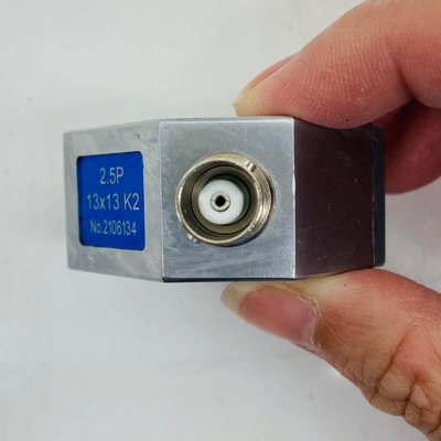 ฟังก์ชันการปรับระดับอัตโนมัติ เครื่องตรวจสอบความผิดพลาดด้วยเสียงฉีด ultrasonic Portable SD Card Touch Screen