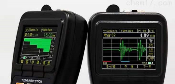 TG-5100D Real Time A Scan และ B Scan ผ่านเครื่องวัดความหนา Ultrasonic