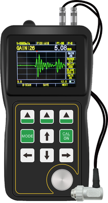 TG-5100D Real Time A Scan และ B Scan ผ่านเครื่องวัดความหนา Ultrasonic