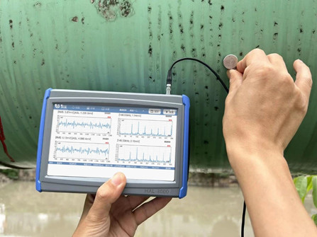 เครื่องตรวจจับการรั่วไหลของวาล์วปล่อยเสียง HAL-3000