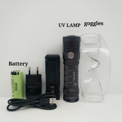 DG-30 โคมไฟ LED UV แบบพกพา 365nm สำหรับการทดสอบอนุภาคแม่เหล็กแบบฟลูออเรสเซนต์ NDT