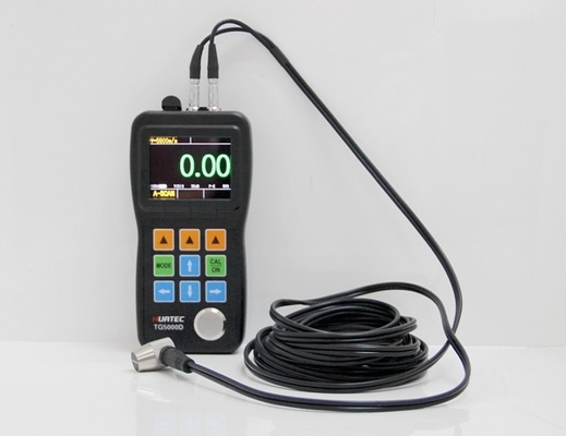 A/B Scan Echo-Echo Thru Paint Ultrasonic Thickness Gauge การวัดความหนาของเสียงฉาย