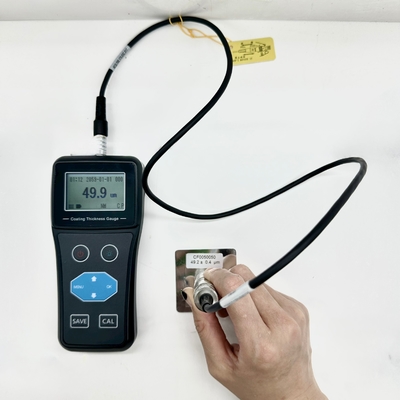 TG-6105 ฐาน FM Probe ผิวเคลือบซิงก์ในเส้นเหล็กกระปุก