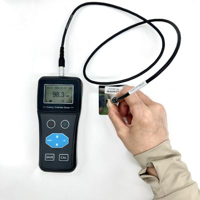 TG-6101 เครื่องวัดความหนาและน้ําหนักเคลือบที่พกพา เครื่องวัด F/N Probe เครื่องทดสอบเคลือบที่ไม่เป็นแม่เหล็ก