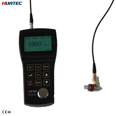 TG-3230 เครื่องวัดความหนาของผนังด้วยเสียงฉีดแบบพกพา 0.15 มิลลิเมตร การวัดขั้นต่ําสูง ต่ําสุด ระเบิดเครื่องวัดความหนาอุตสาหกรรม