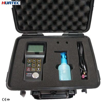 TG-3230 เครื่องวัดความหนาของผนังด้วยเสียงฉีดแบบพกพา 0.15 มิลลิเมตร การวัดขั้นต่ําสูง ต่ําสุด ระเบิดเครื่องวัดความหนาอุตสาหกรรม