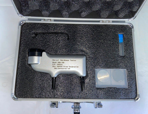 HBA-100 Barcol Hardness Impressor สําหรับอะลูมิเนียม ทองแดง พลาสติกแข็ง 25-150HBW เครื่องทดสอบความแข็งของ Brinell