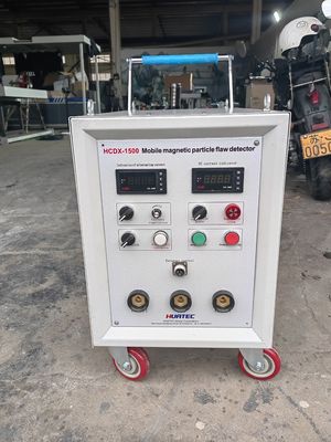 HCDX-1500 อุตสาหกรรม MPI Magnetizing & Demagnetizing อุปกรณ์ 0-1500A ต่อเนื่องปรับ Current Quick Connector Probe แม่เหล็กอุปกรณ์ตรวจสอบ