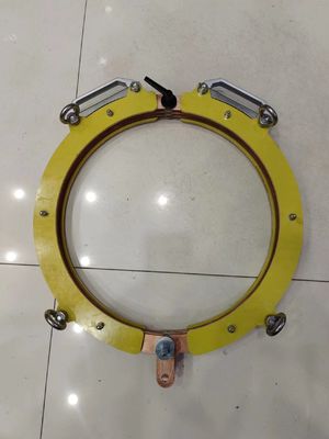 เครื่องตรวจจับข้อบกพร่องแบบขดลวดเปิด-ปิดแบบพกพา HCDX-C300S สนามแม่เหล็กสูงสุด 110Gs สำหรับการทดสอบชิ้นงาน