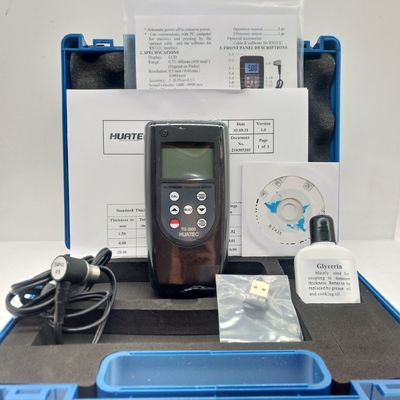TG-3500 เครื่องวัดความหนาของผนังแบบดิจิตอลแบบพกพาแบบฉีดฉาก เครื่องวัดความหนาของผนังของภาชนะสําหรับถังเก็บน้ํามันหม้อ