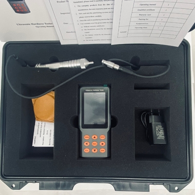 เครื่องทดสอบความแข็ง Ultrasonic พกพา อุปกรณ์ NDT การวัดความแม่นยําสูง