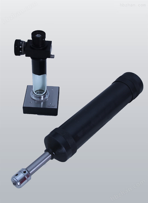 HBX-0.5 เครื่องทดสอบความแข็ง Brinell แบบพกพาที่มีโลหะดํา ความจุ 4.9J และกว้างลูกเหล็ก 10 มม